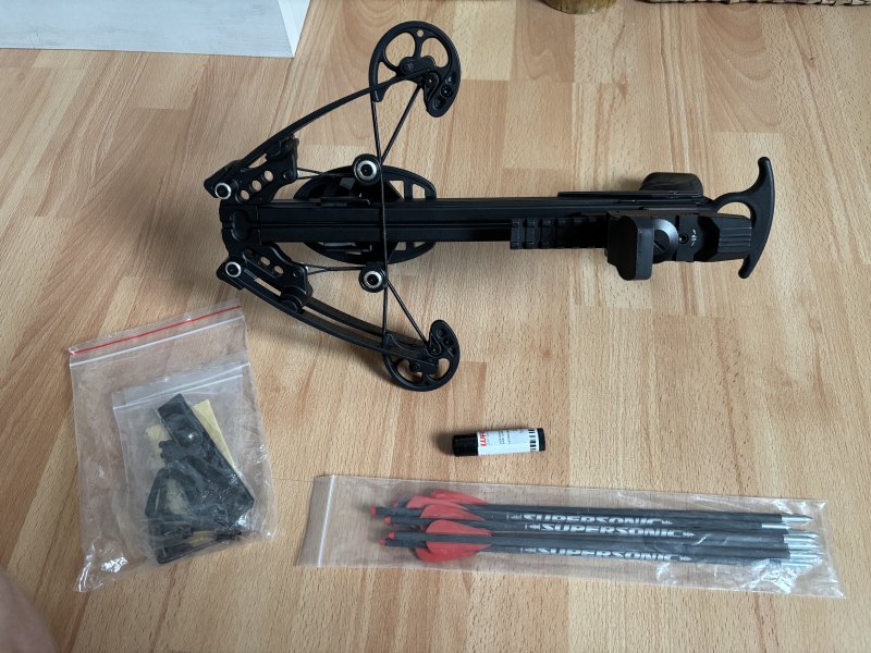 X-BOW fma SUPERSONIC Armbrust inkl. Red Dot & Bolzen – Bild 2