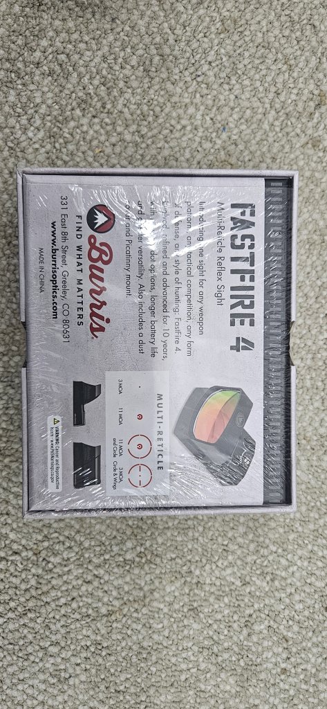 Burris FastFire 4 Red Dot / Rotpunktvisier – NAGELNEU in OVP – Bild 2