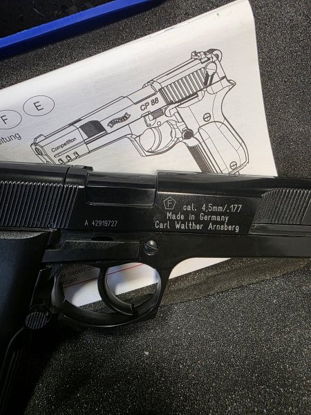 Walther CP88 Competition komplett Set – Bild 2