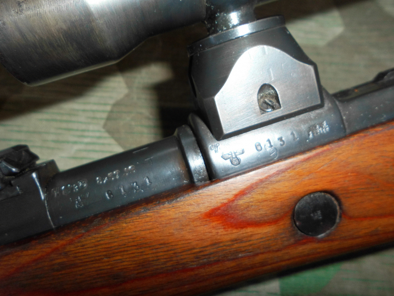 TOP k98 Sniper Scharfschützen 8x57is mit Zeiss Zielvier Zf 39 auf Turmmontage – Bild 4