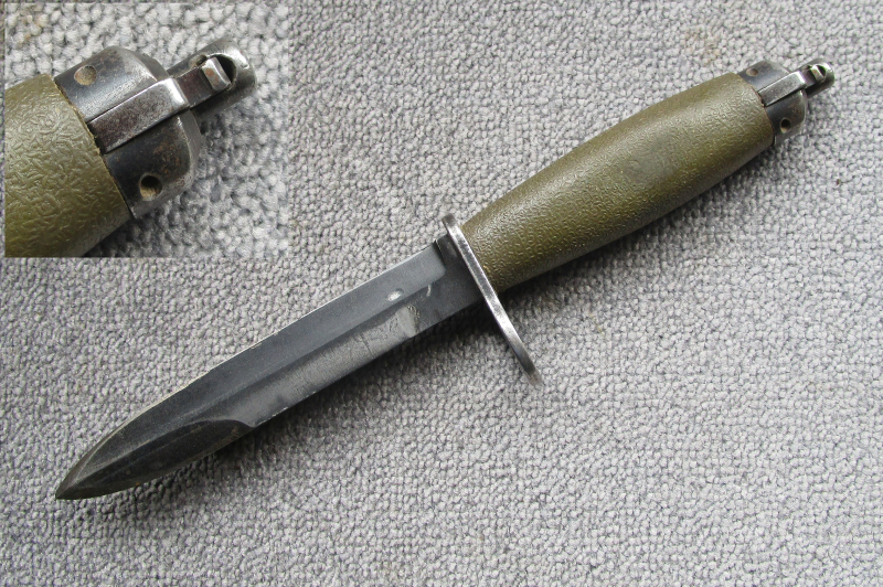 Kurzes Ausführung Bajonett Seitengewehr AG3 Norwegen Kongsberg für Gewehr G3 BW Bundeswehr – Bild 2
