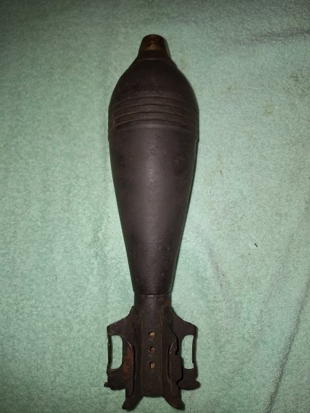Mörsergranate 81mm Wehrmacht – Bild 1