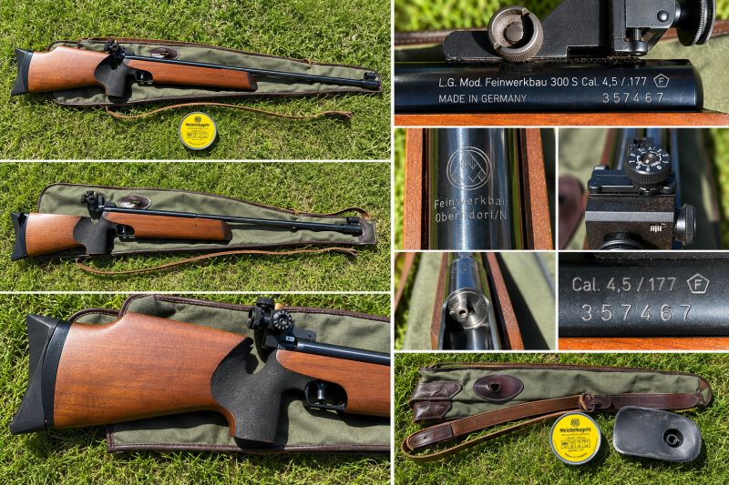 Feinwerkbau 300 S Match-Luftgewehr 4,5 mm / .177 – Diopter – Zubehör – guter Zustand – Bild 2