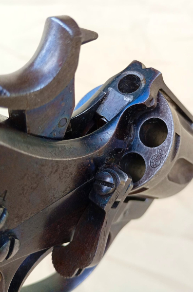 Nagant Revolver M1893 Norwegische Marine m/93 nummerngleich Kal.7,5mm – Bild 5
