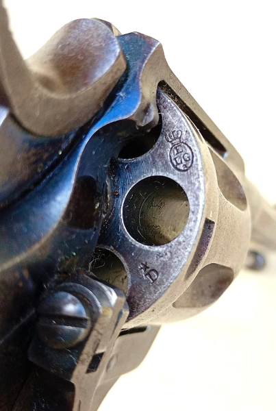 Nagant Revolver M1893 Norwegische Marine m/93 nummerngleich Kal.7,5mm – Bild 4