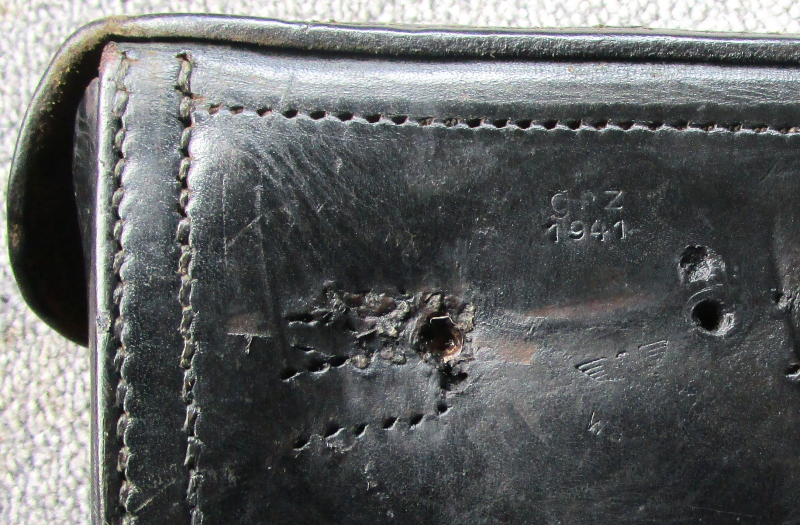 Pistolentasche Koffertasche für Pistole 08 P08 grz1941 Gebrüder Krüger Breslau WaA nicht P38 PPK Hsc – Bild 3