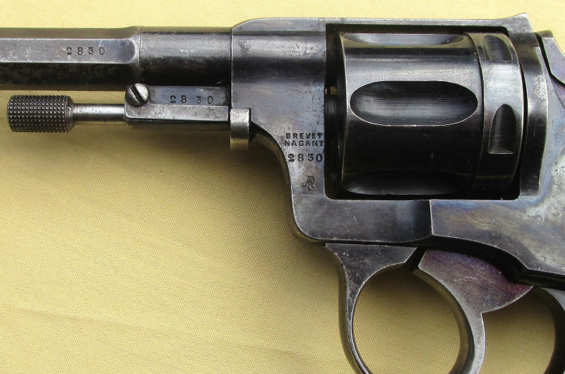 Nagant Revolver M1893 Norwegische Marine m/93 nummerngleich Kal.7,5mm – Bild 3