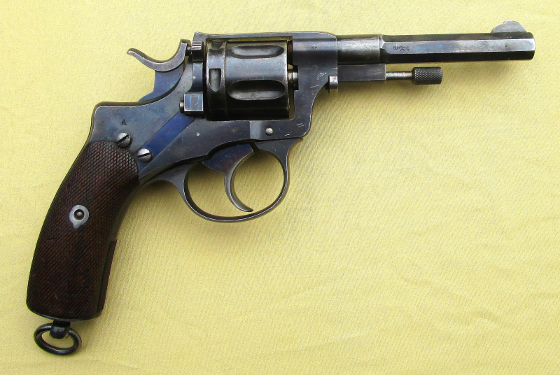 Nagant Revolver M1893 Norwegische Marine m/93 nummerngleich Kal.7,5mm – Bild 2