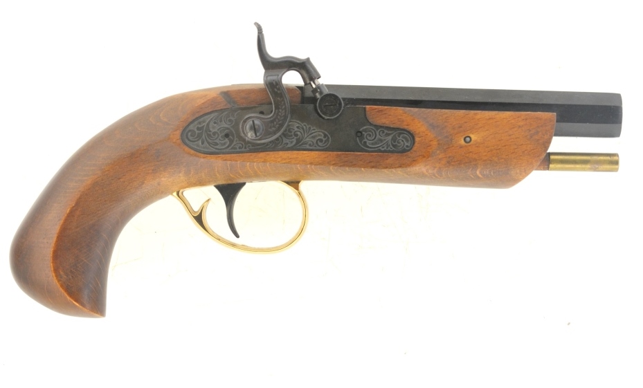 Vorderlader Perkussionspistole Schwarzpulverwaffe Dikar Spain Mod. Plains Kal. .45 BP – Bild 6