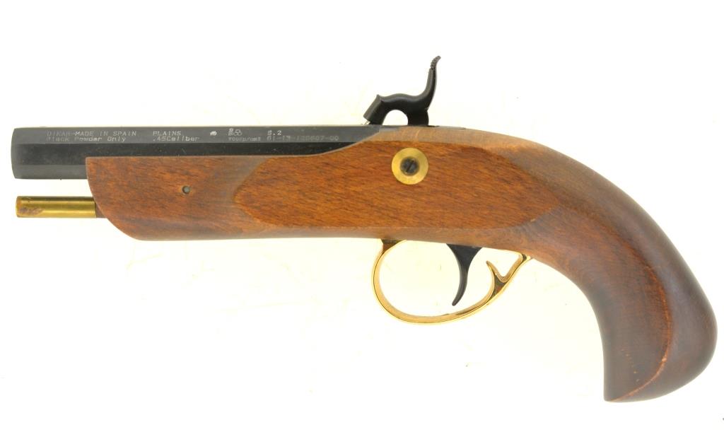 Vorderlader Perkussionspistole Schwarzpulverwaffe Dikar Spain Mod. Plains Kal. .45 BP – Bild 2
