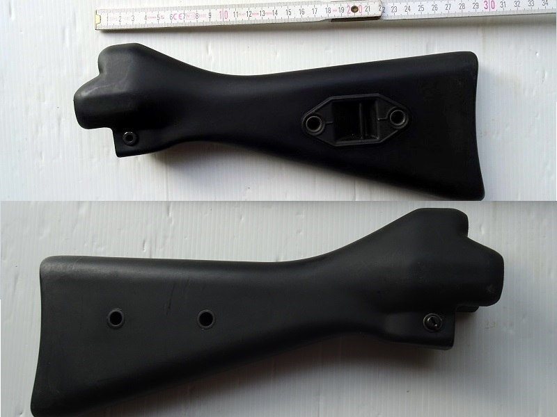 Schaft wohl von MP5 oder ählichen Modellen. – Bild 1