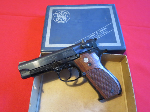 Pistole Smith & Wesson S&W Modell 39 9mm Luger/Para – Bild 1