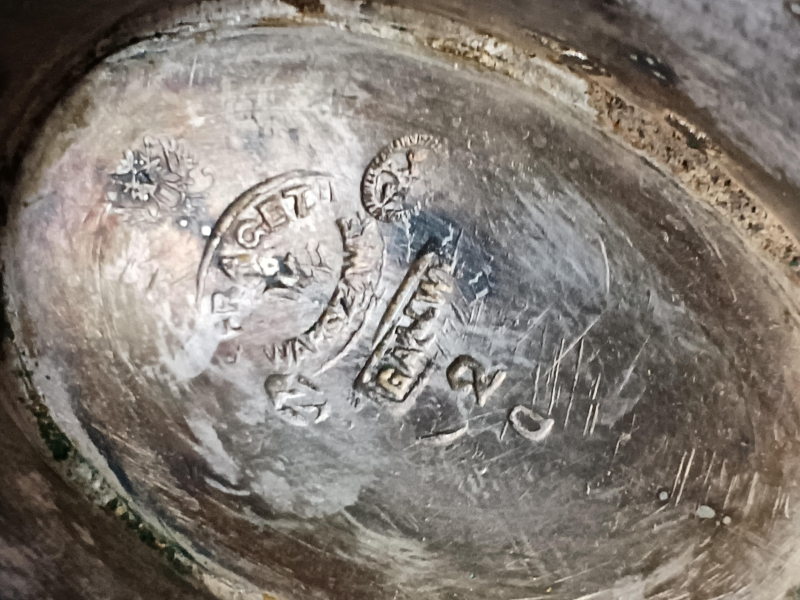 Versilbertes Milchkännchen,Warschau – attēls 2