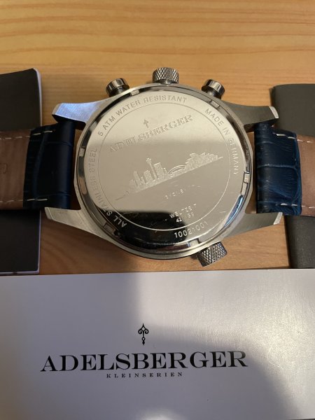 Herren Armbanduhr Chrongraph Weltzeituhr – Bild 2
