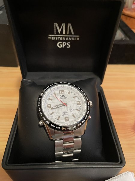GPS Herrenarmbanduhr Fliegeruhr von Meisteranker – Bild 4