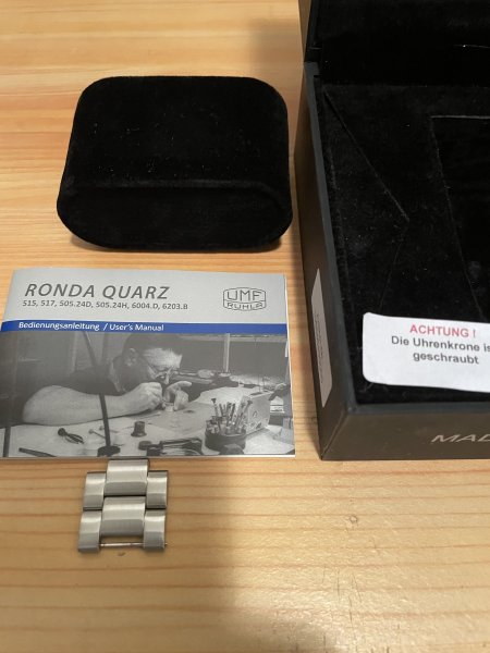 Marineuhr Herrenarmbanduhr limitiertes Sondermodell – Bild 5