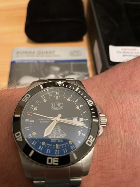 Marineuhr Herrenarmbanduhr limitiertes Sondermodell – Bild 2