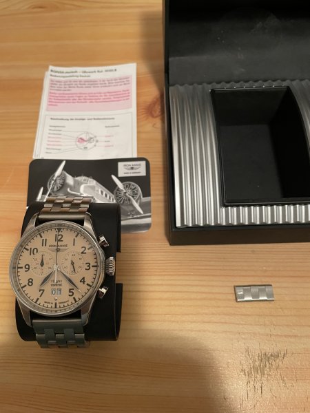 Stattliche Fliegeruhr Chronograph – Bild 2