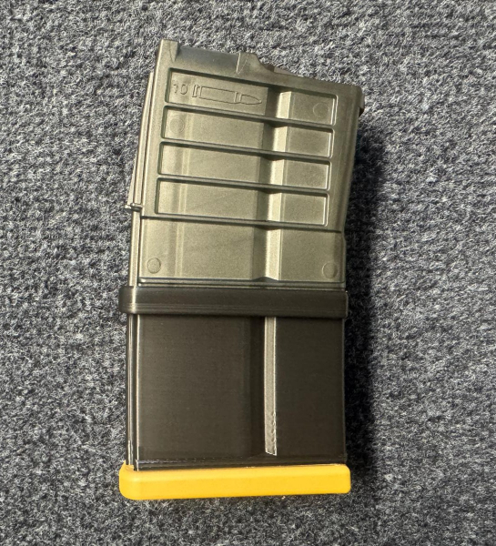 Griffverlängerung MR308 G28Z HK417 Magazin 20-Schuss Optik - NEU - G36 HK243 SL8 HK416 Mr223 Ar15 – Bild 1
