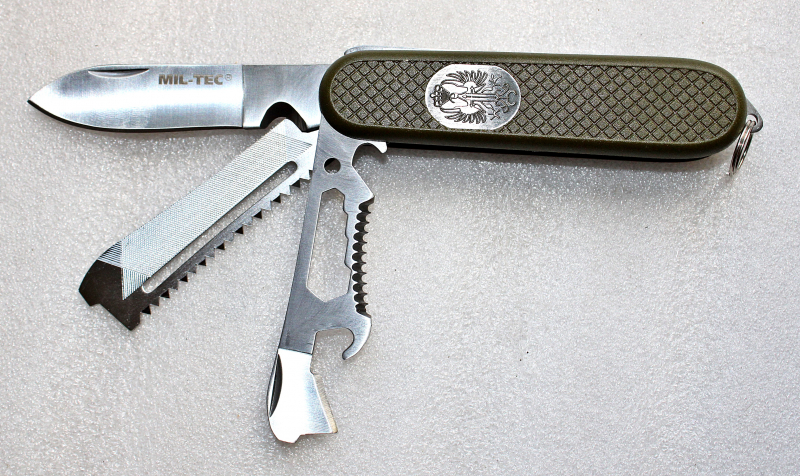 SPANISCHES ARMEE TASCHENMESSER OLIV - NEU! – Bild 1