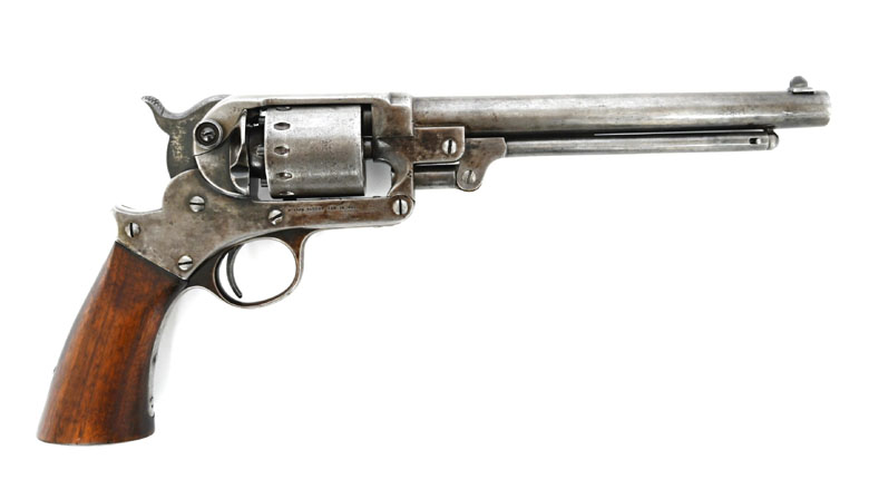 Perkussionsrevolver Starr Arms 1863 Single Action, Kaliber .44, Sammlerwaffe, Originalzustand, 1864 – Bild 1
