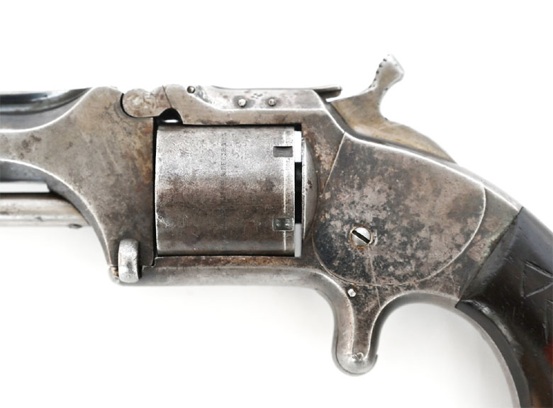 Revolver Smith & Wesson Modell No.2 1861 Old Army, Kaliber .32 Rimfire Long, Originalzustand, 1863 – Bild 5