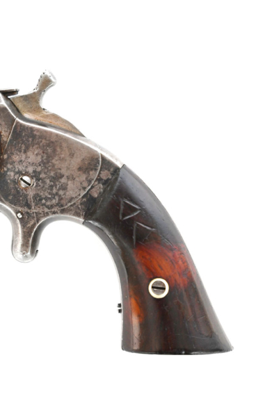 Revolver Smith & Wesson Modell No.2 1861 Old Army, Kaliber .32 Rimfire Long, Originalzustand, 1863 – Bild 3