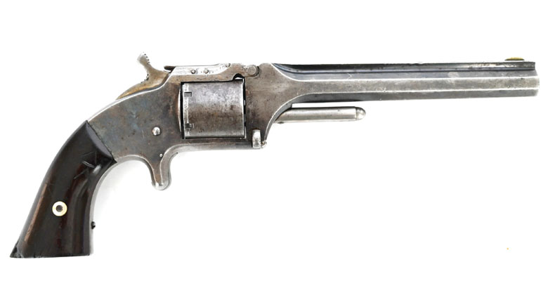 Revolver Smith & Wesson Modell No.2 1861 Old Army, Kaliber .32 Rimfire Long, Originalzustand, 1863 – Bild 1