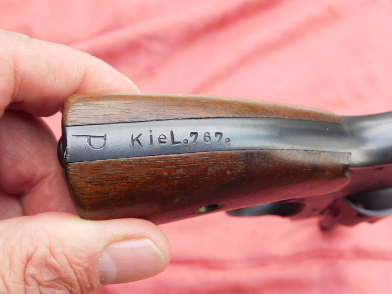 Polizei Schleswig-Holstein, Polizei Kiel, S&W Smith & Wesson Victory Kal. 38 S&W, original Holster! – Bild 2