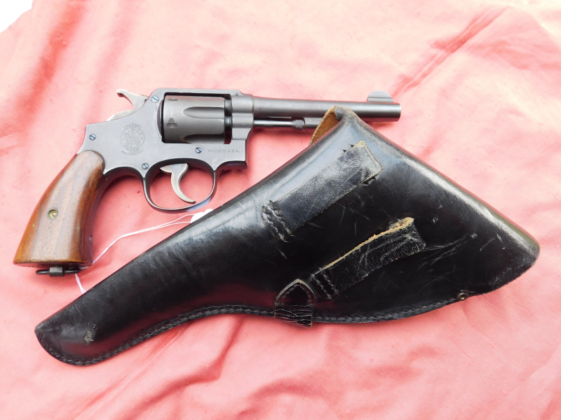 Polizei Schleswig-Holstein, Polizei Kiel, S&W Smith & Wesson Victory Kal. 38 S&W, original Holster! – Bild 3