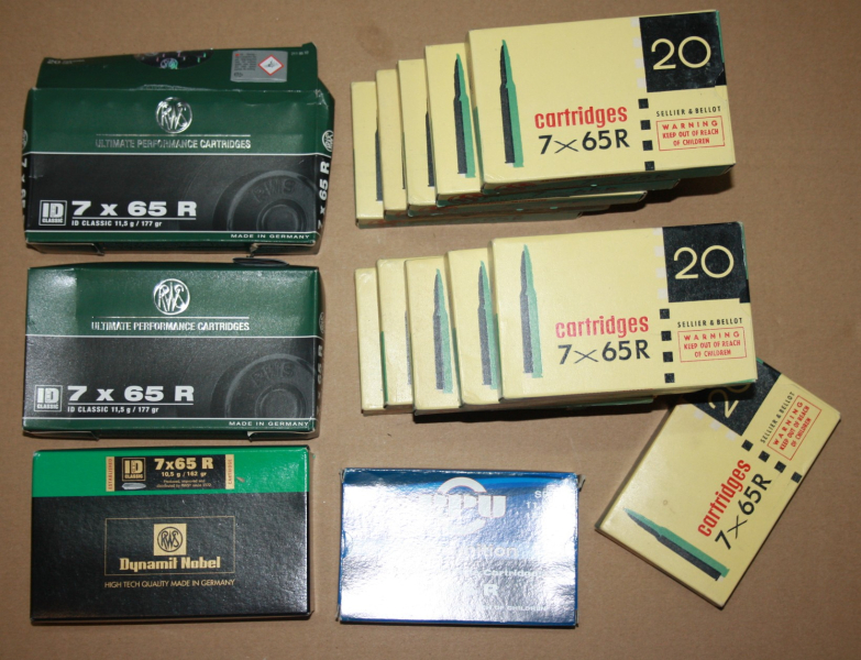 300 St. Patronen Kal. 7x65R -RWS, PPU und Sellier&Bellot S&B- – Bild 1