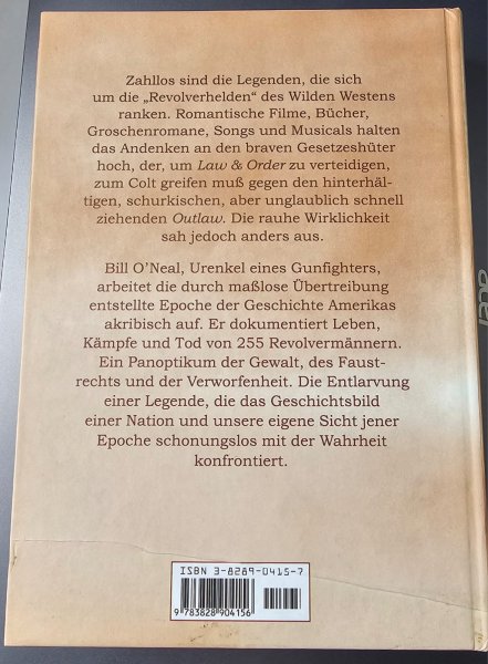 Buch: GUNFIGHTER – Eine Enzyklopädie aller Revolvermänner des Wilden Westens (Bill O’Neal) – Bild 2