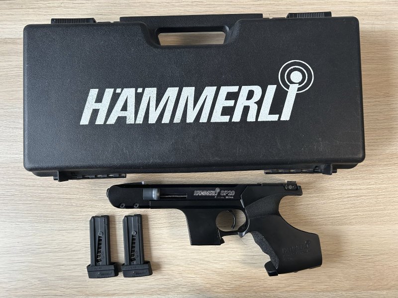 Halbautomatische Matchpistole Hämmerli SP 20 im Kaliber .22 .lr – Bild 1