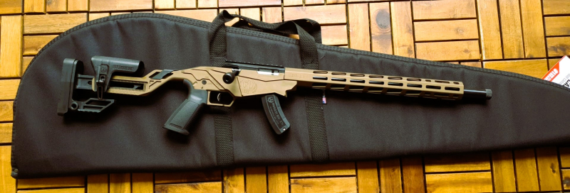 RUGER PRECISION RIMFIRE Kal..22 Lr. BURNT BRONZE CERAKOTE,Ausstellungsstück zum Sonderpreis Neuware – Bild 2
