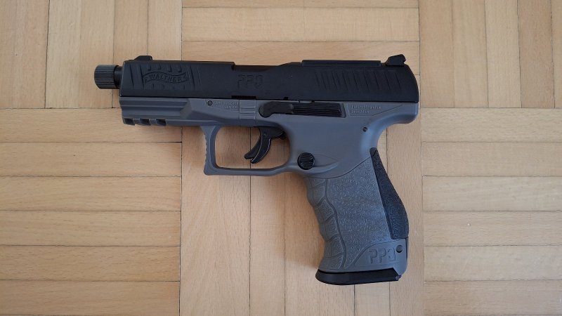 Starterset Walther PPQ M2 Q4 TAC Combo 4.6" Set + Schalldämpfer – Bild 2