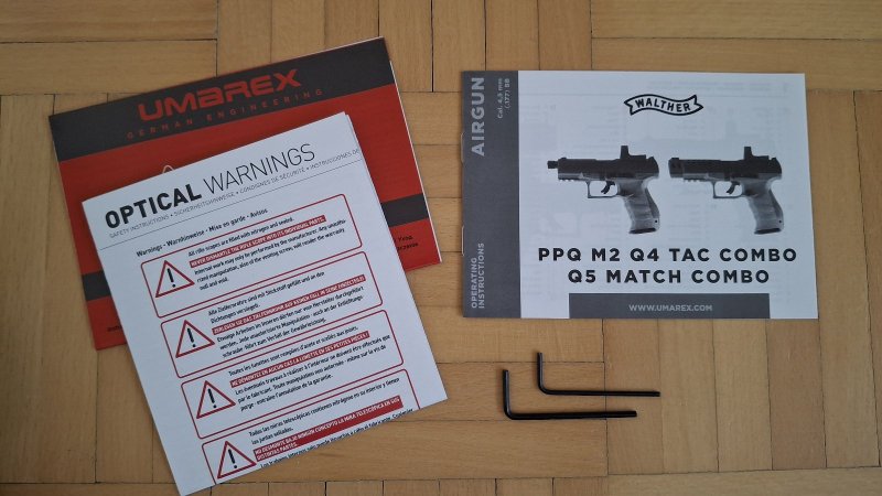 Starterset Walther PPQ M2 Q4 TAC Combo 4.6" Set + Schalldämpfer – Bild 6