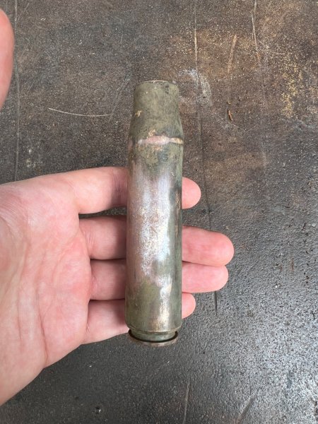 Flak Oerlikon Hülse 2cm Messing 1941 – Bild 1