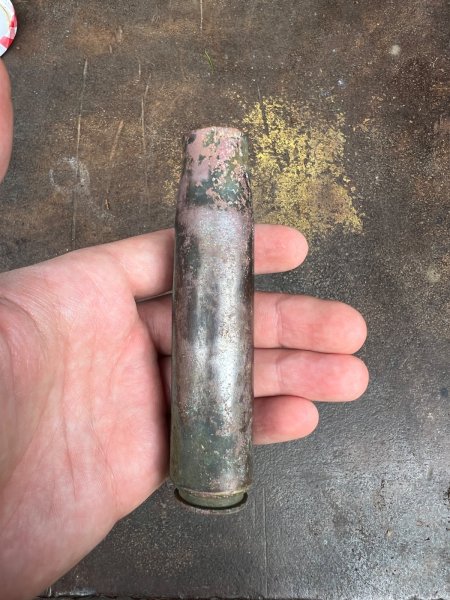 Flak Oerlikon Hülse 2cm Messing 1941 – Bild 3