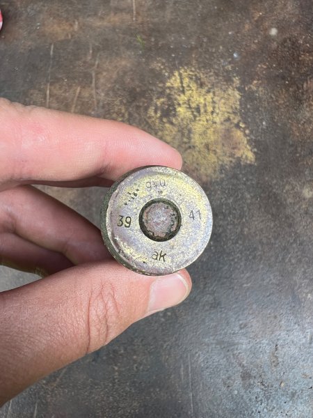 Flak Oerlikon Hülse 2cm Messing 1941 – Bild 2