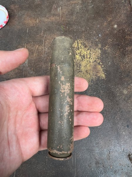 Flak Oerlikon Hülse 2cm Messing 1940 – Bild 3