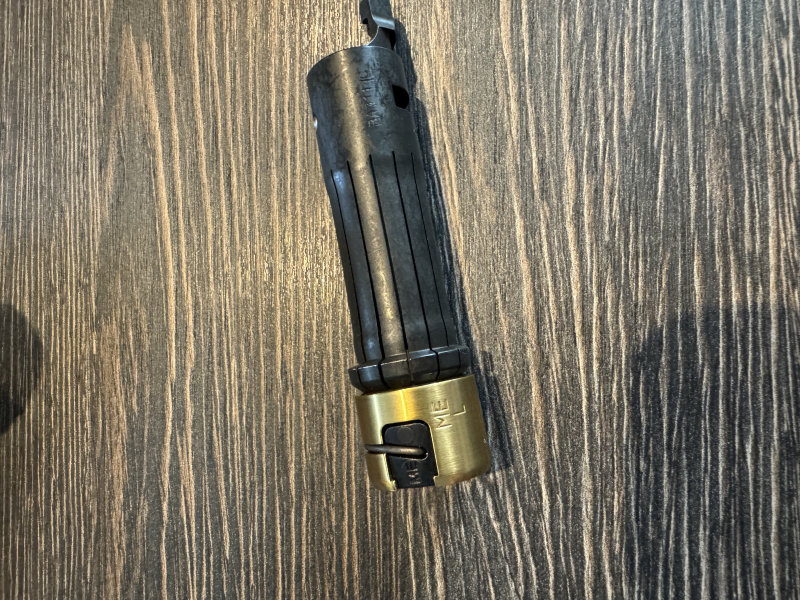 Blaser R8 Verschlusskopf Kammer links medium gold – Bild 1