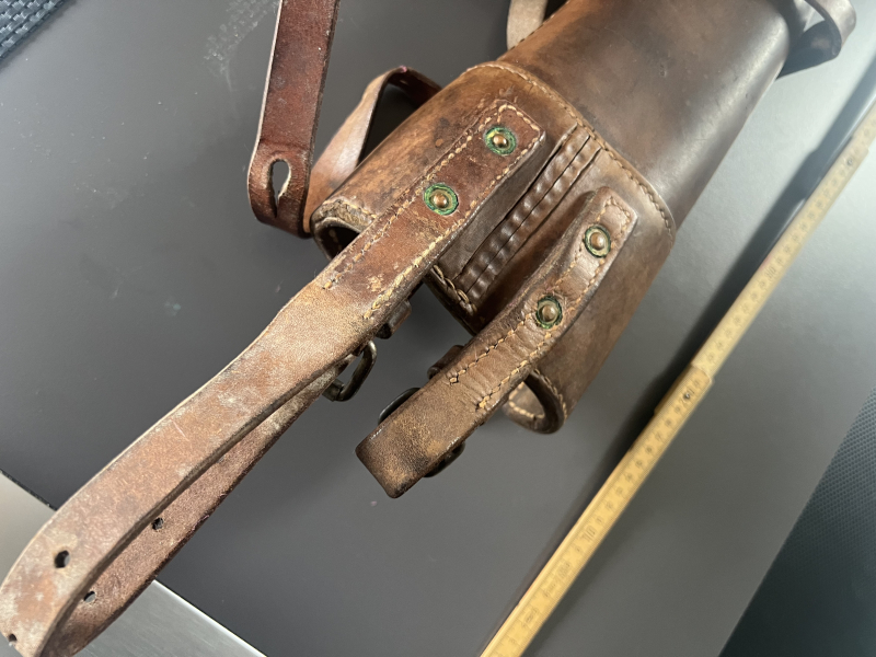 Gewehrtasche-/Futteral Leder Schweiz Schweizer Armee – Bild 5