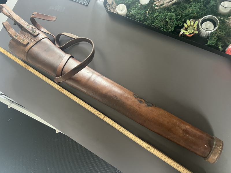 Gewehrtasche-/Futteral Leder Schweiz Schweizer Armee – Bild 2