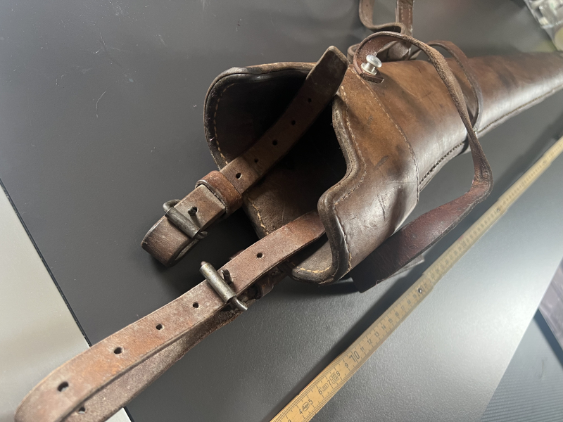 Gewehrtasche-/Futteral Leder Schweiz Schweizer Armee – Bild 4