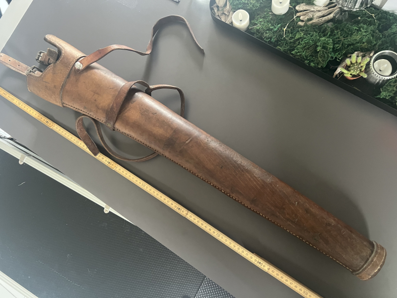Gewehrtasche-/Futteral Leder Schweiz Schweizer Armee – Bild 1