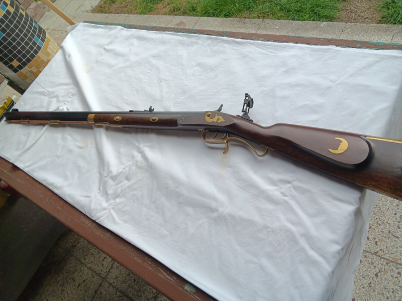 Ardesa Perkussionsgewehr .45 mit Diopter – Bild 1