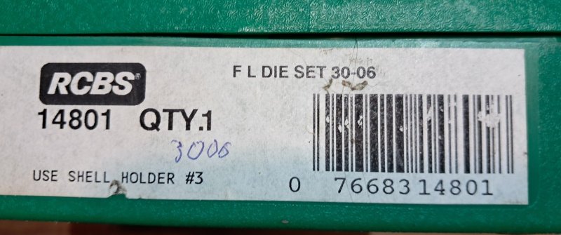 30-06 RCBS Langwaffenmatrizensatz Full Length Rifle 2-Die-Set – Bild 1