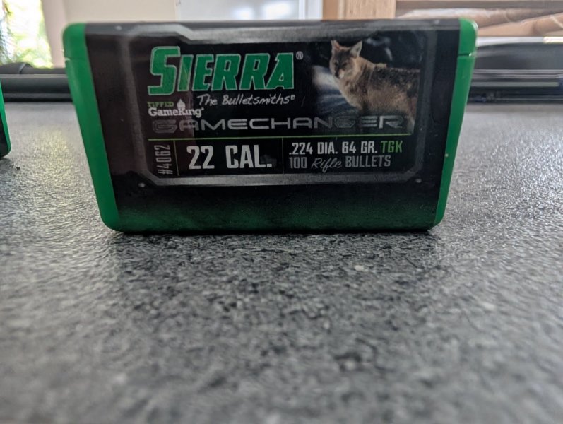 Sierra Tipped GameKing TGK Gamechanger Geschosse .224 64 Grain – Bild 2