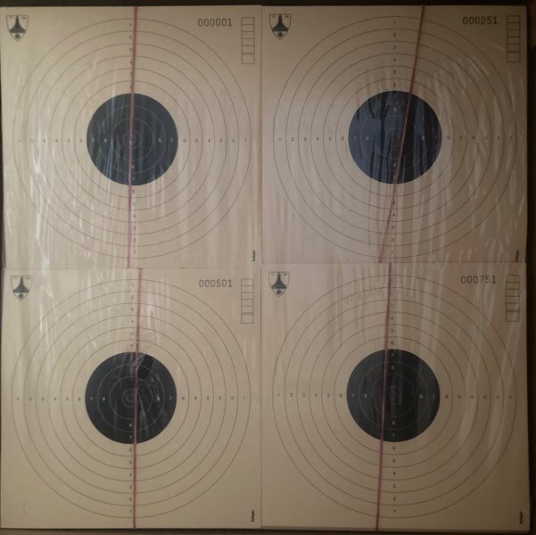 LP Luftpistole Scheiben 1000 LG Luftgewehr – Bild 1