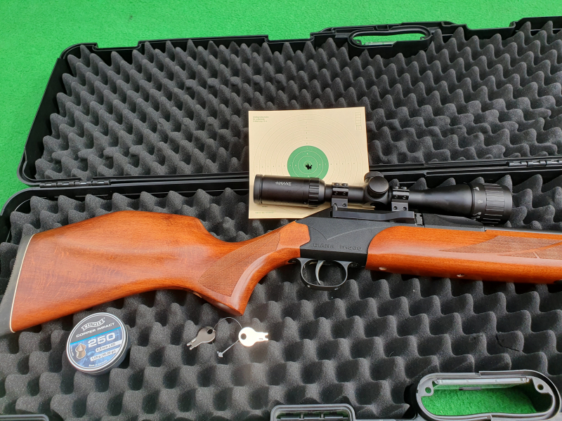 Diana P1000 Pressluftgewehr 5,5mm mit Hawke ZF + SCHALLDÄMPFER – Bild 4